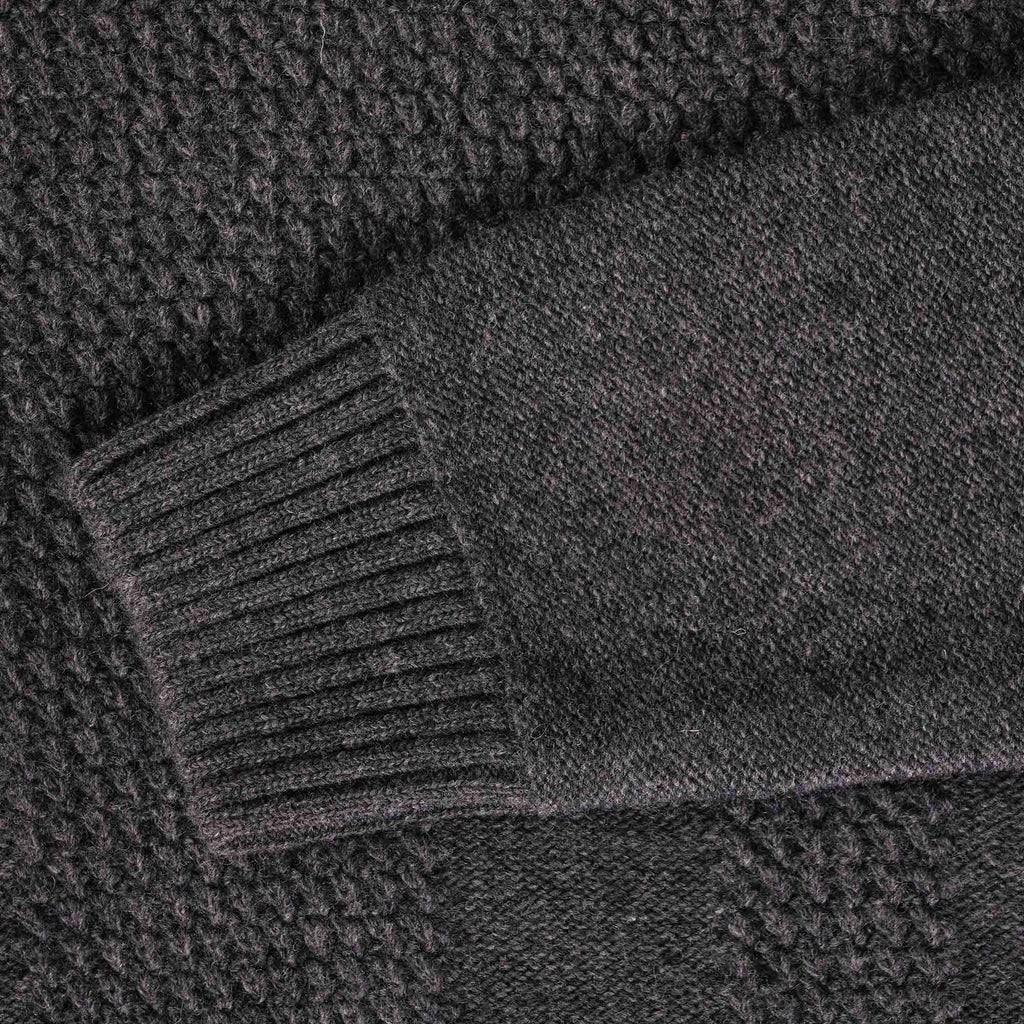 Barbour Townend Crew Jumper - Charcoal