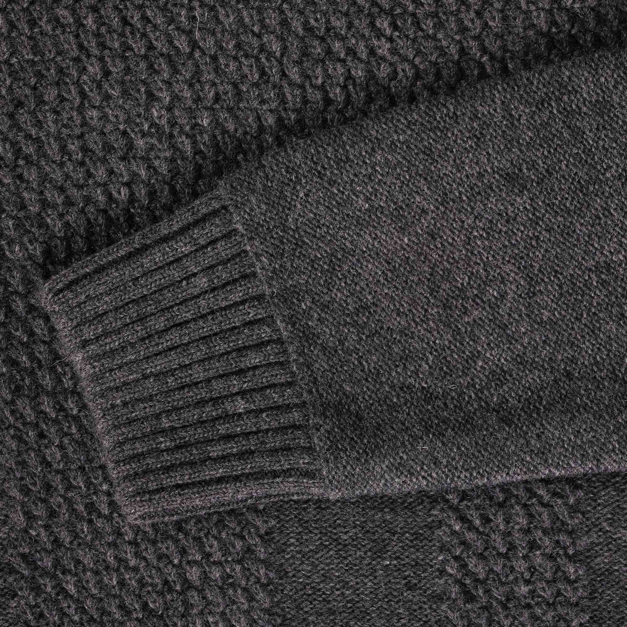 Barbour Townend Crew Jumper - Charcoal