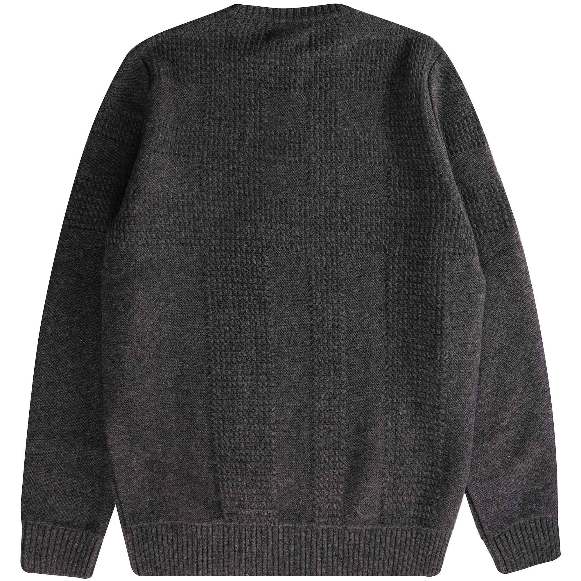Barbour Townend Crew Jumper - Charcoal