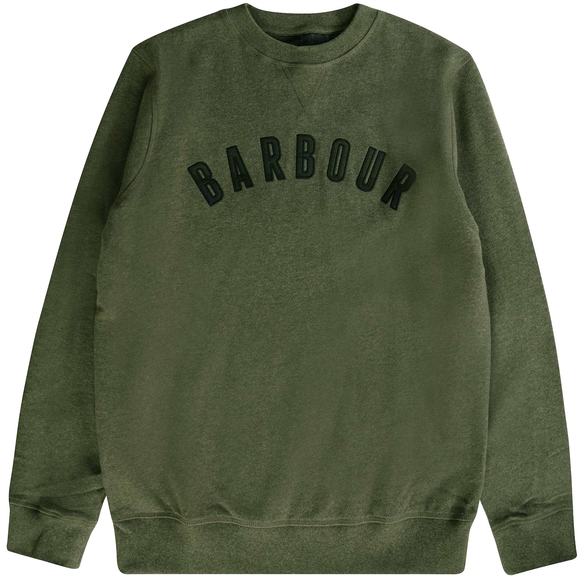 Barbour Debson Crew Jumper - Forest