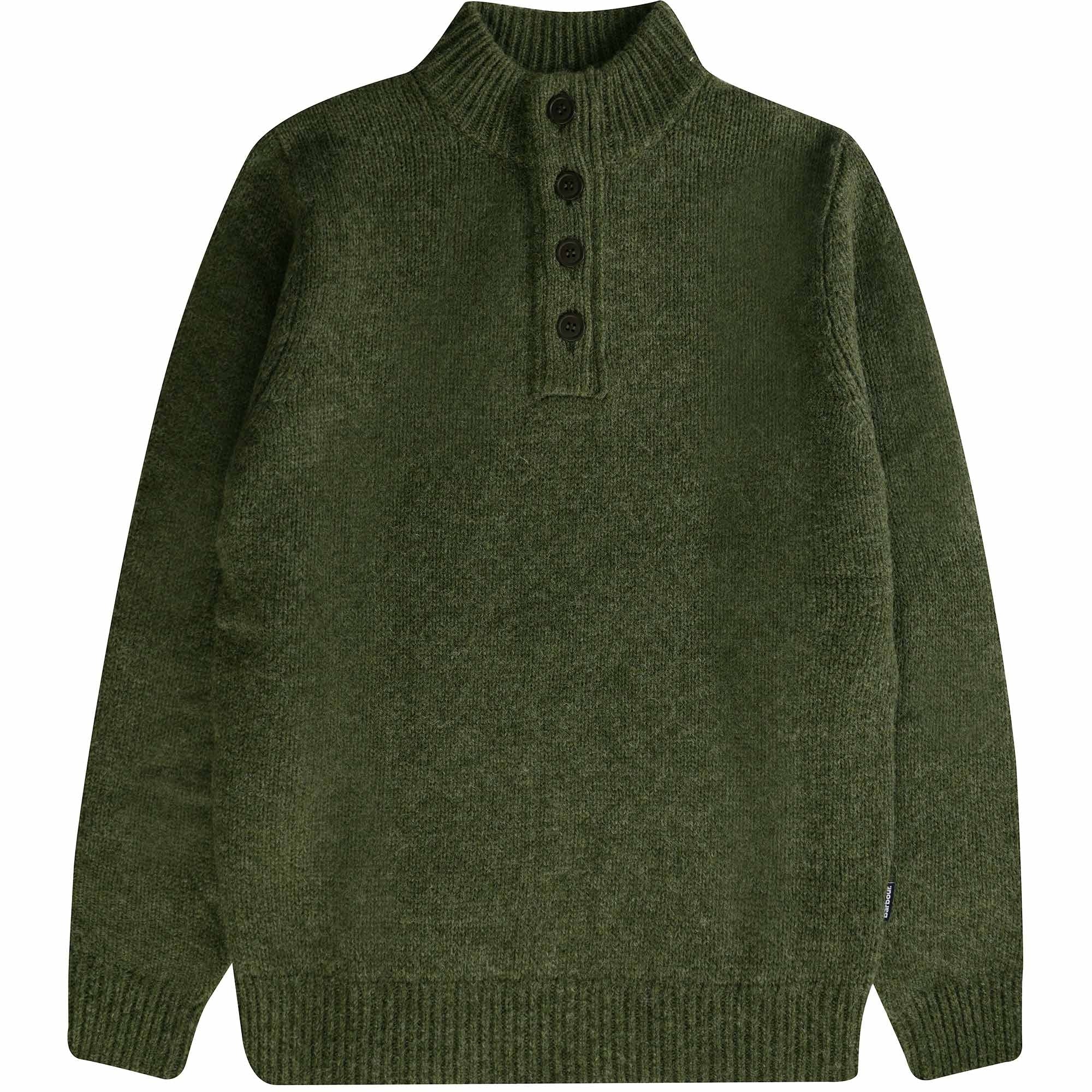 Barbour Calder Half Zip - Mid Olive