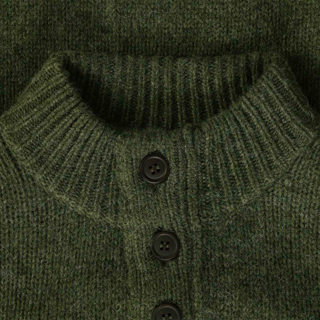 Barbour Calder Half Zip - Mid Olive