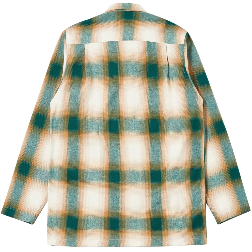 Universal Works Easy Overshirt - Olive/Orange