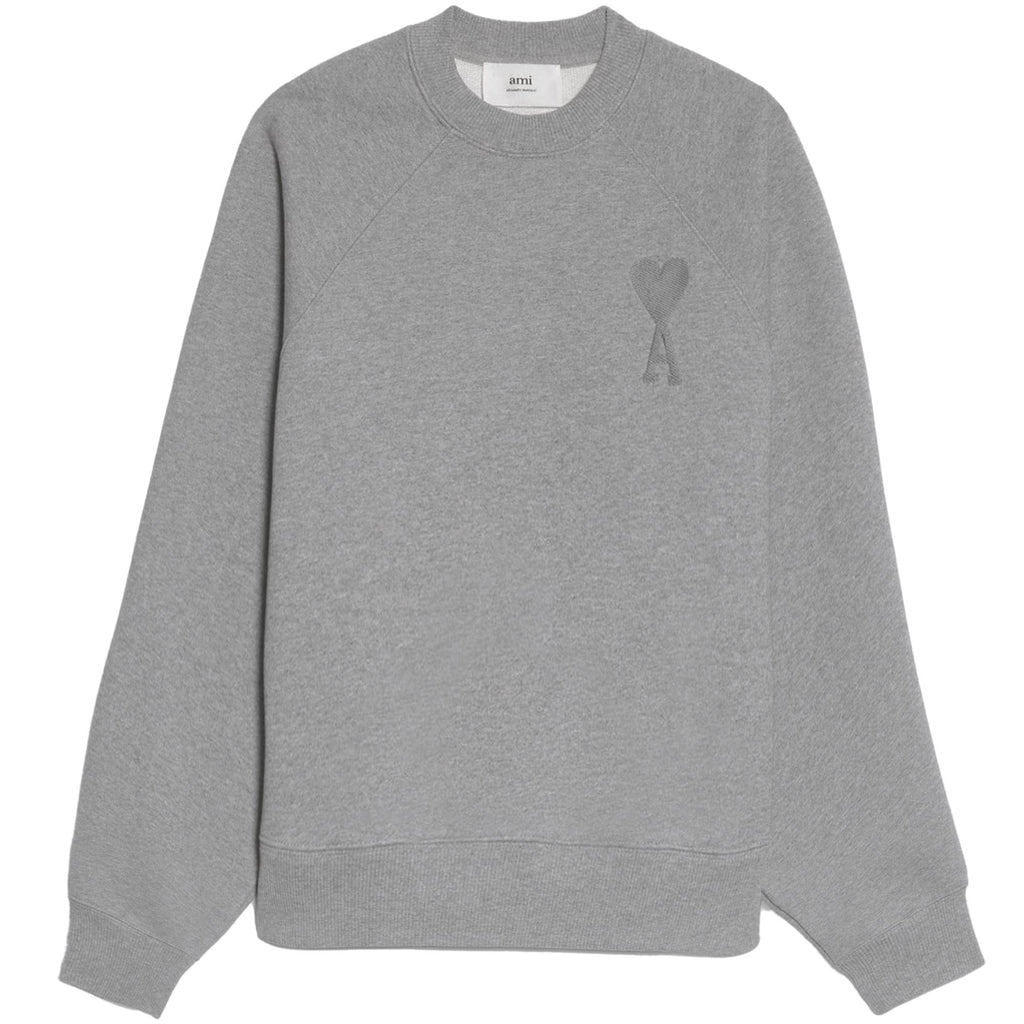 AMI De Coeur Sweatshirt - Heather Grey