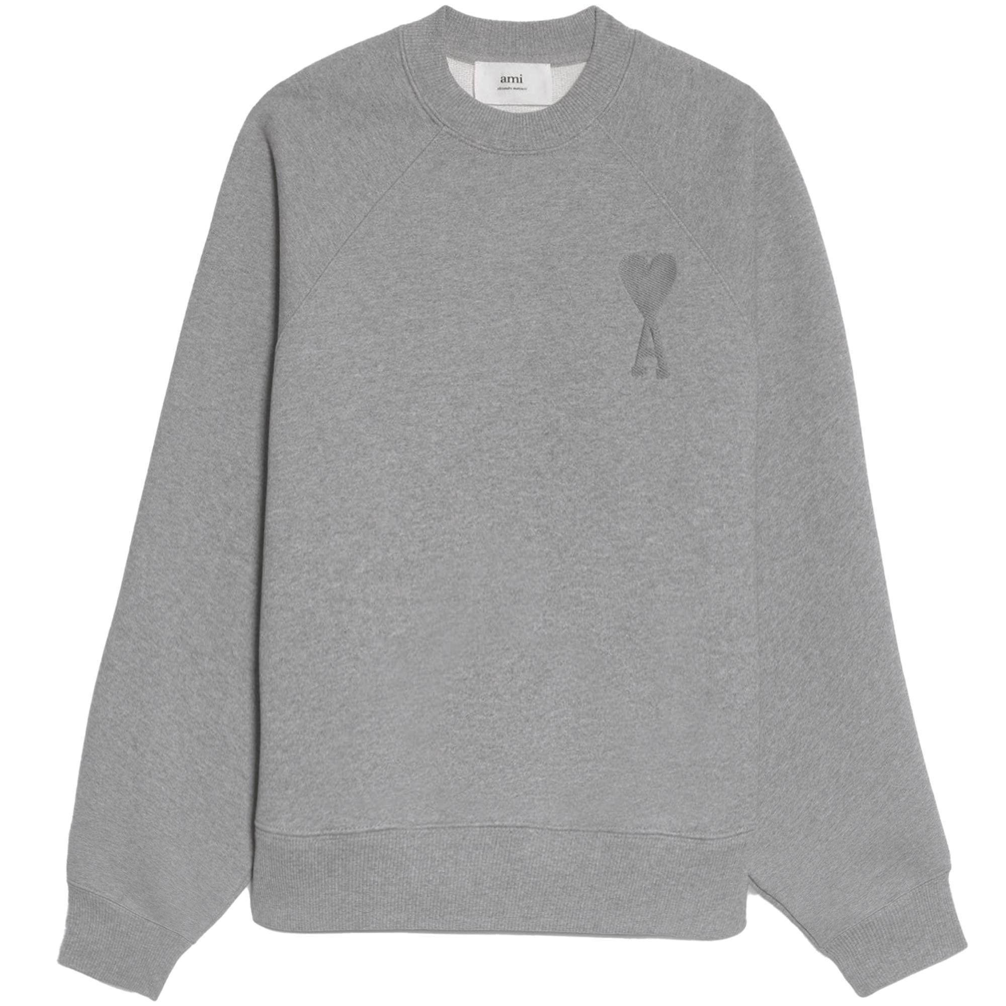 AMI De Coeur Sweatshirt - Heather Grey