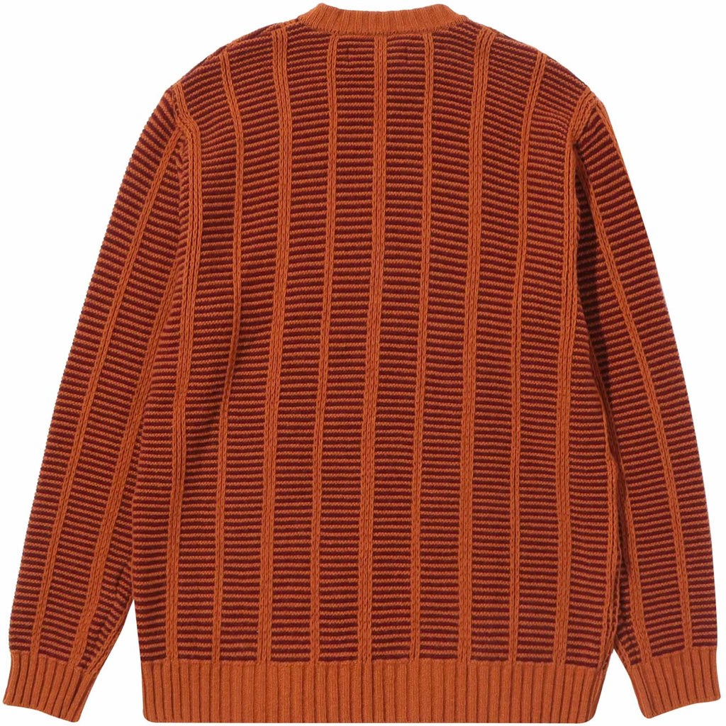 Anonymous Ism Ladder Knit Crew - Orange