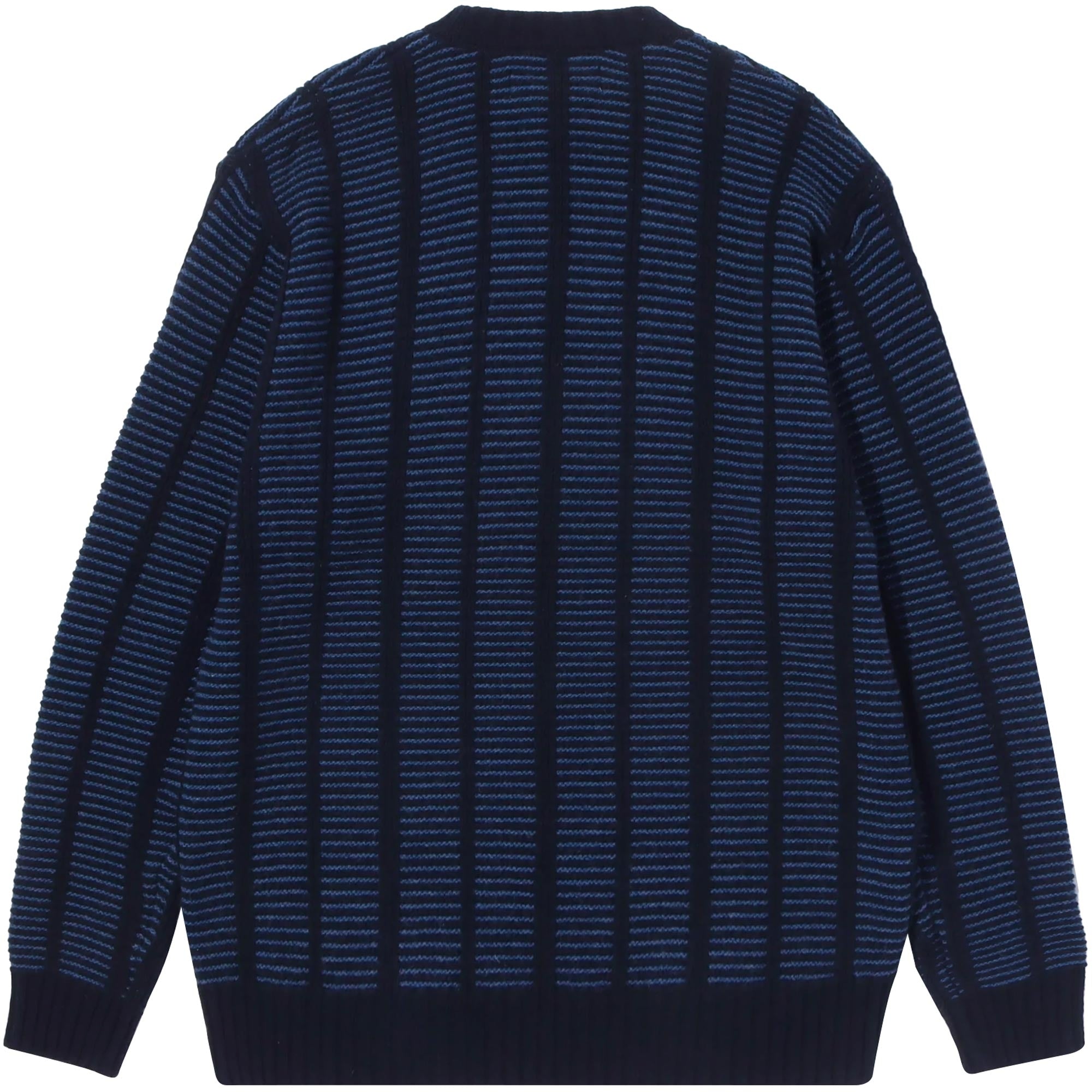 Anonymous Ism Ladder Knit Crew - Navy
