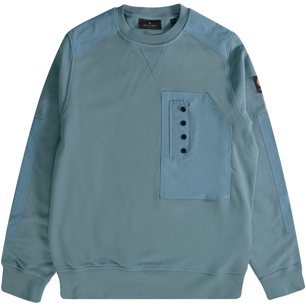 Belstaff Keel Sweatshirt - Arctic Blue