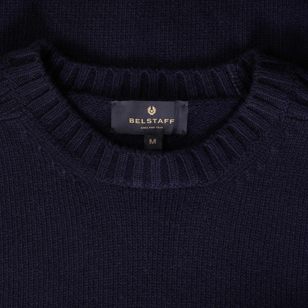 Belstaff Watch Crewneck Jumper - Dark Ink
