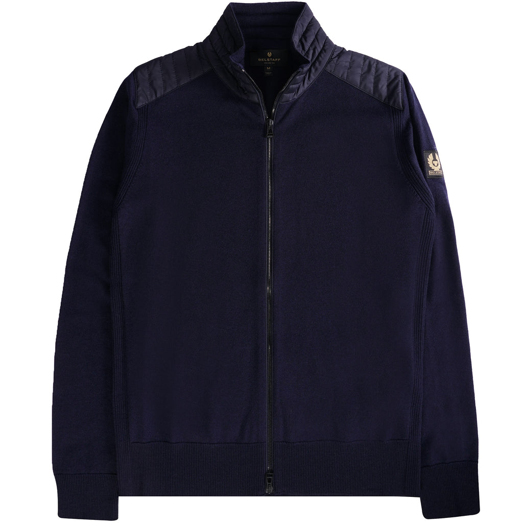 Kelby Zip Cardigan - Navy