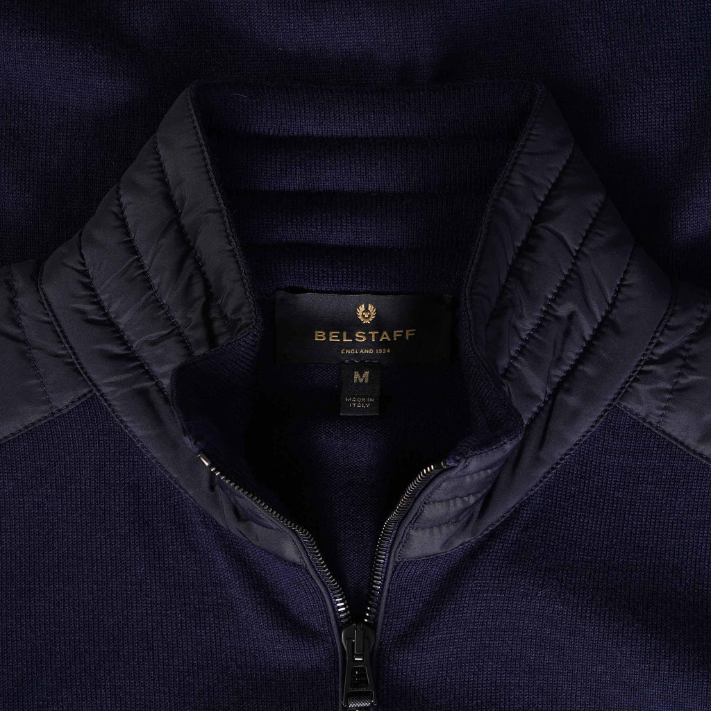 Kelby Zip Cardigan - Navy