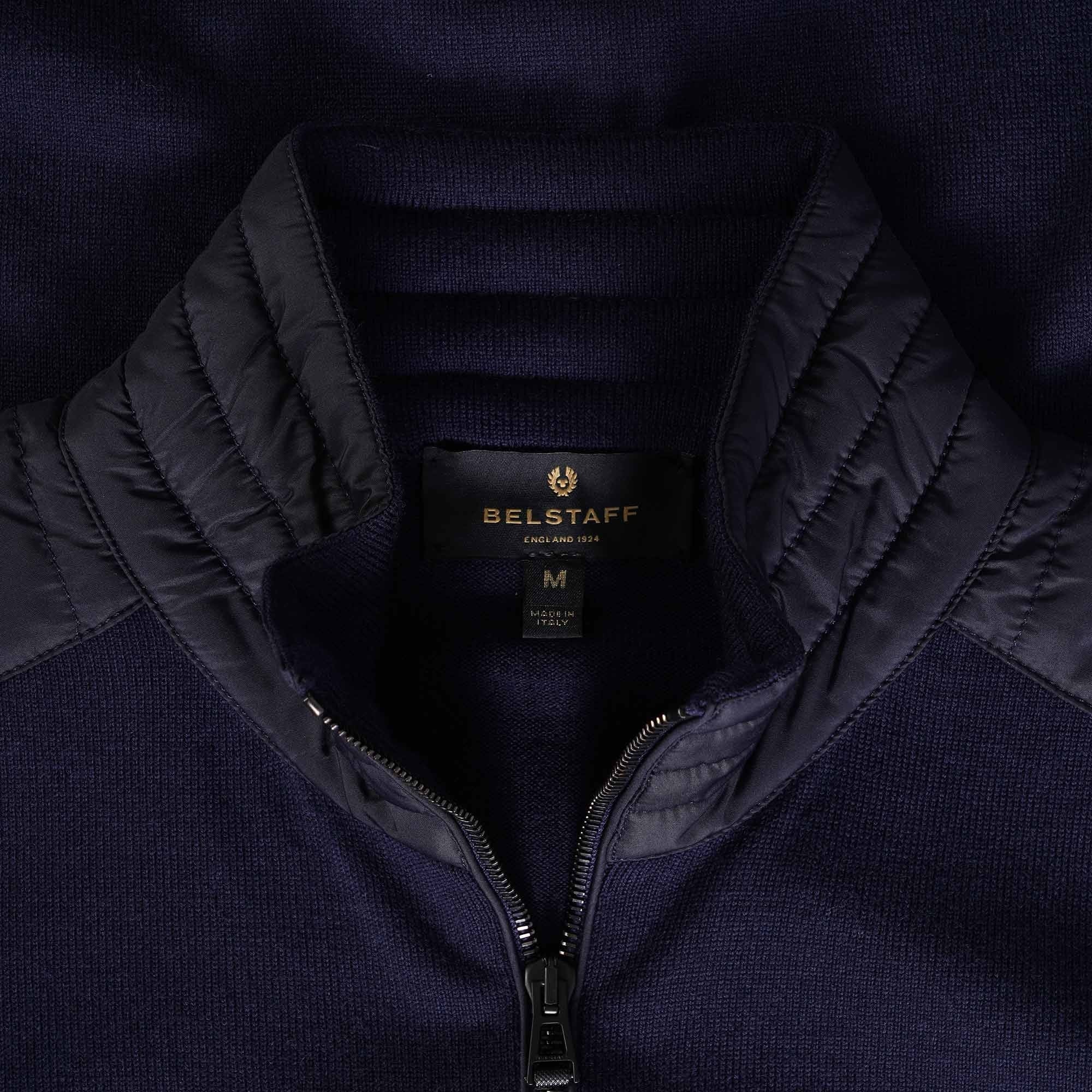 Kelby Zip Cardigan - Navy