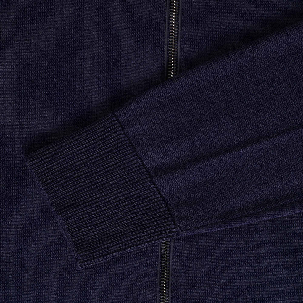 Kelby Zip Cardigan - Navy