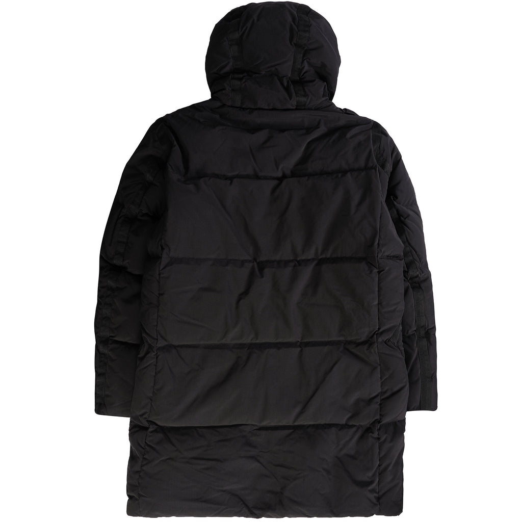 Ma Strum Long Down Coat - Jet Black