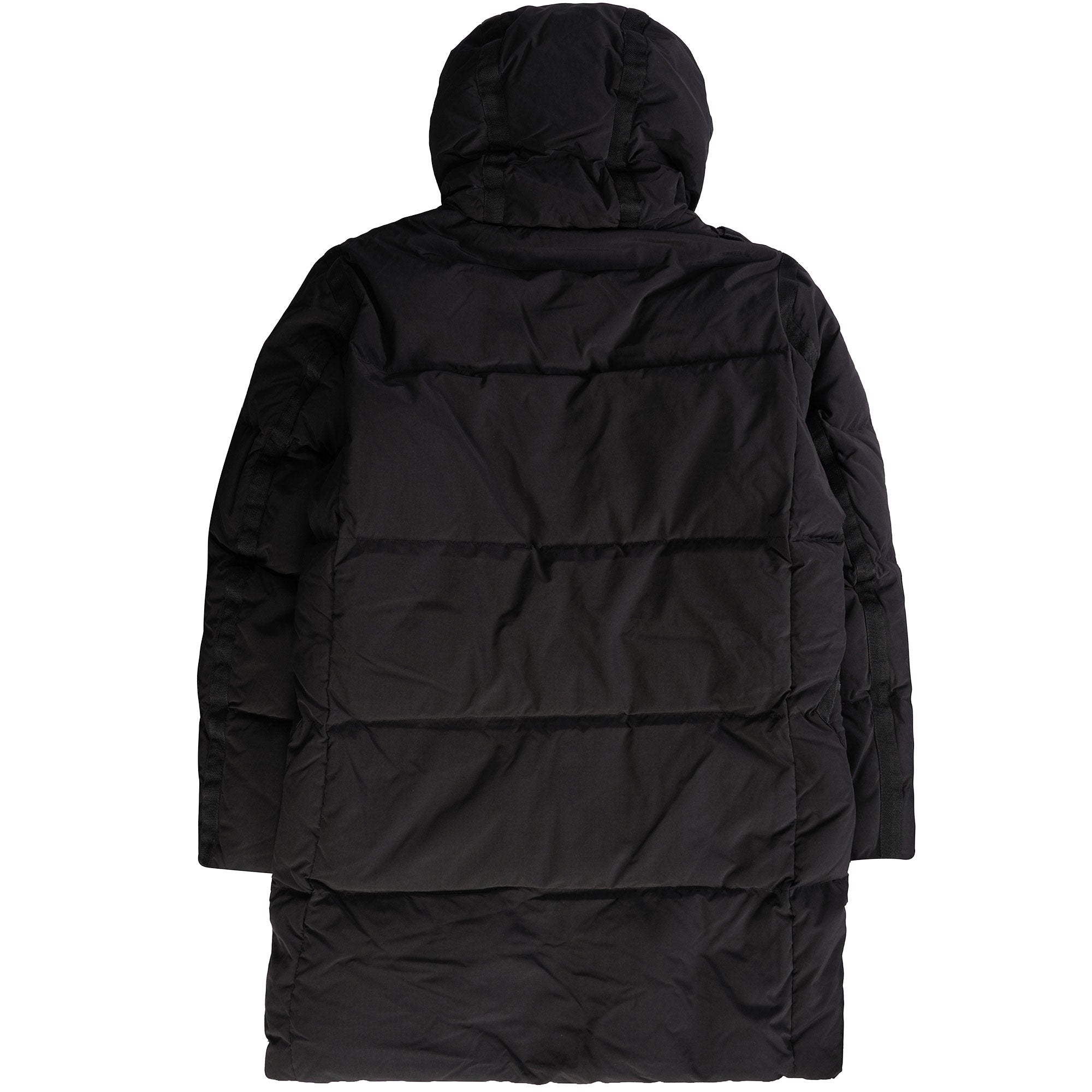 Ma Strum Long Down Coat - Jet Black