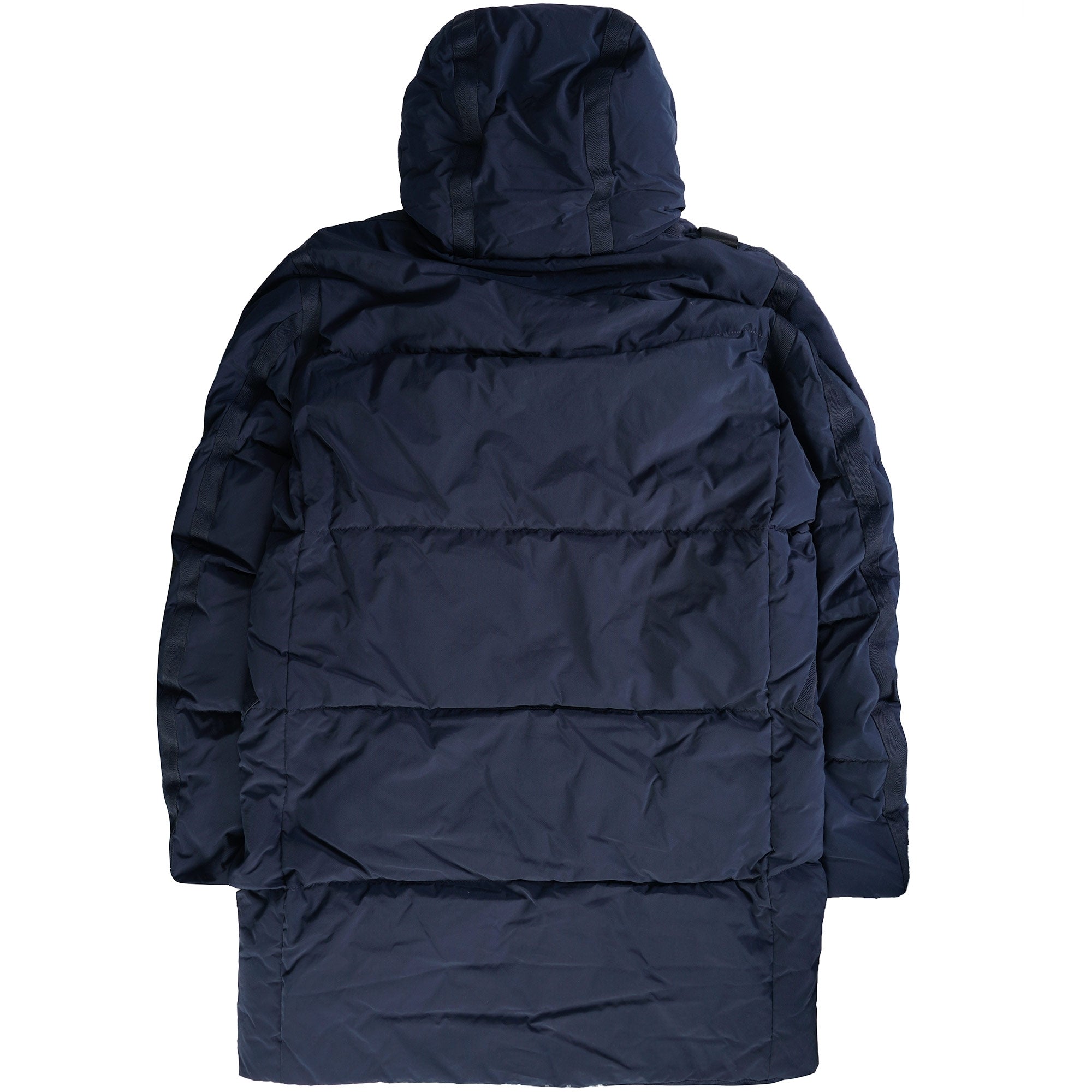 Ma Strum Long Down Coat - Ink Navy