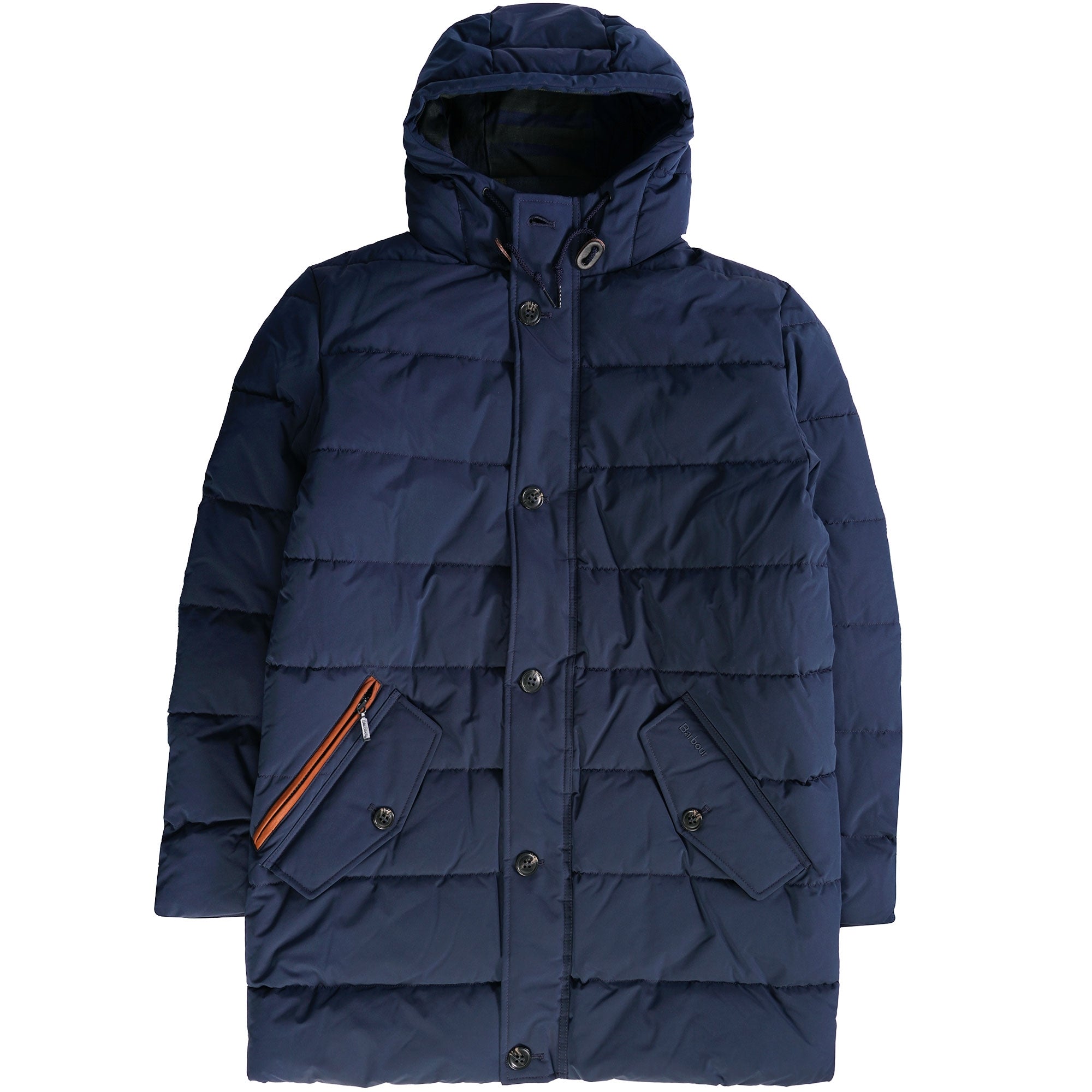 Barbour Chelsea Baffle Quilted Jacket - Navy