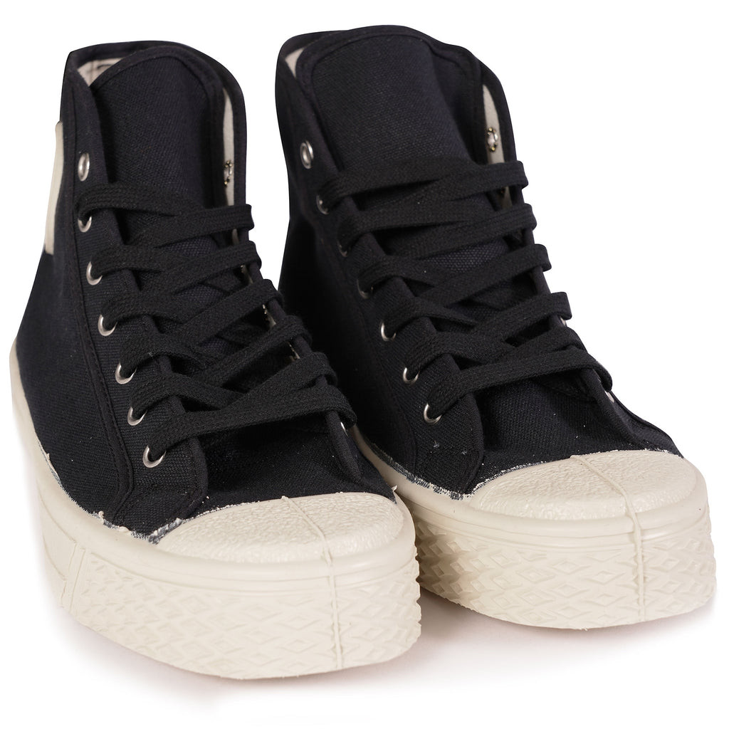 US Rubber Company Military High Top - Black/White