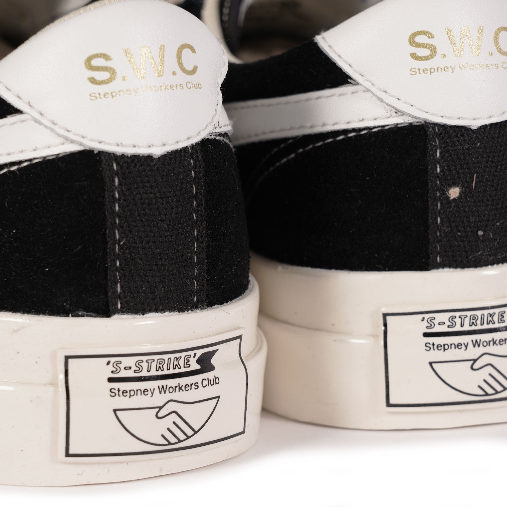 Stepney Workers Club Dellow S-Strike Suede - Black/White