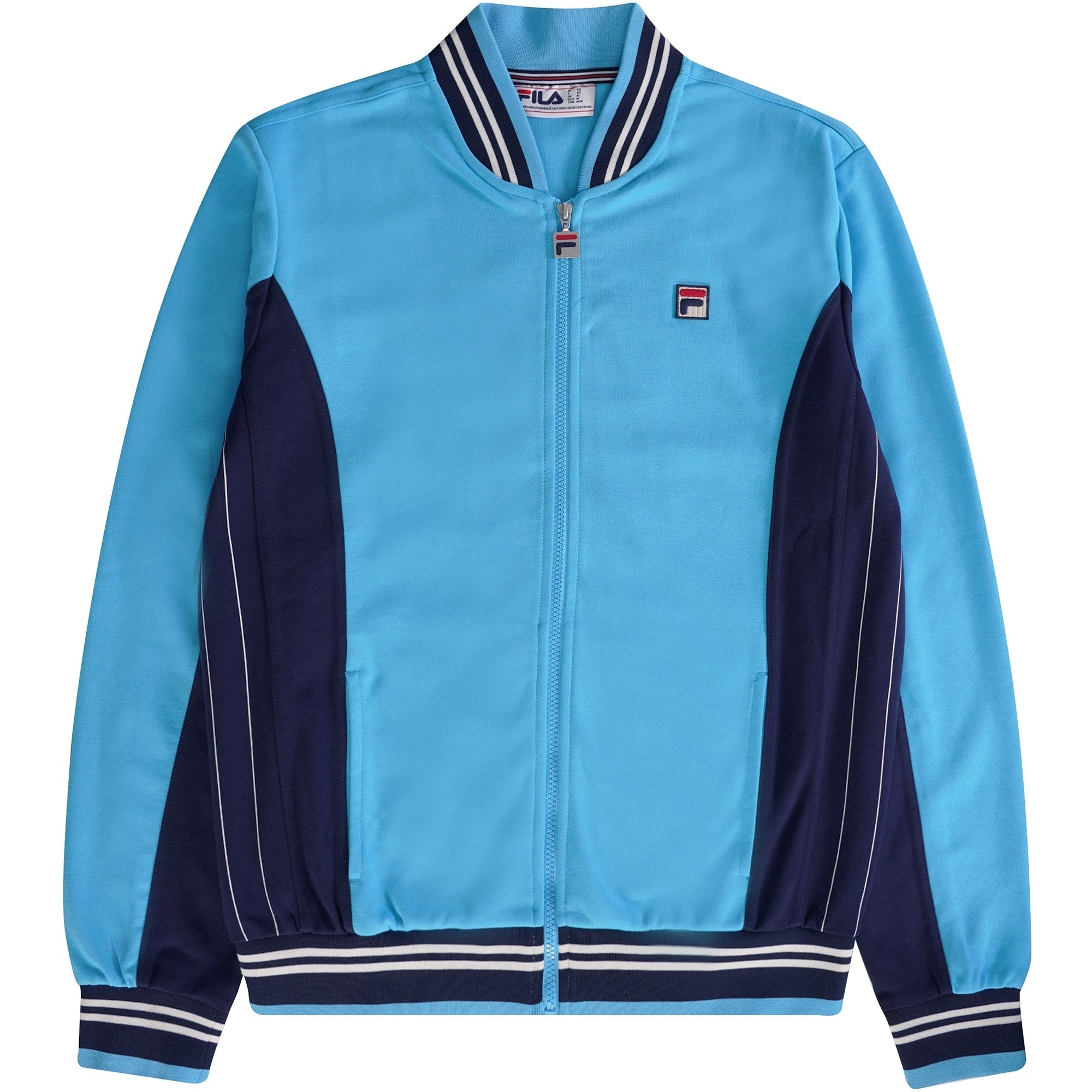 Fila Vintage Settanta Baseball Track Jacket - Aquarius
