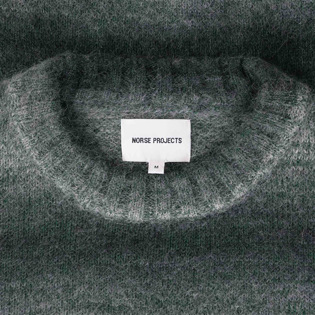 Norse Projects Sigfred Space Dye Jumper - Medium Grey