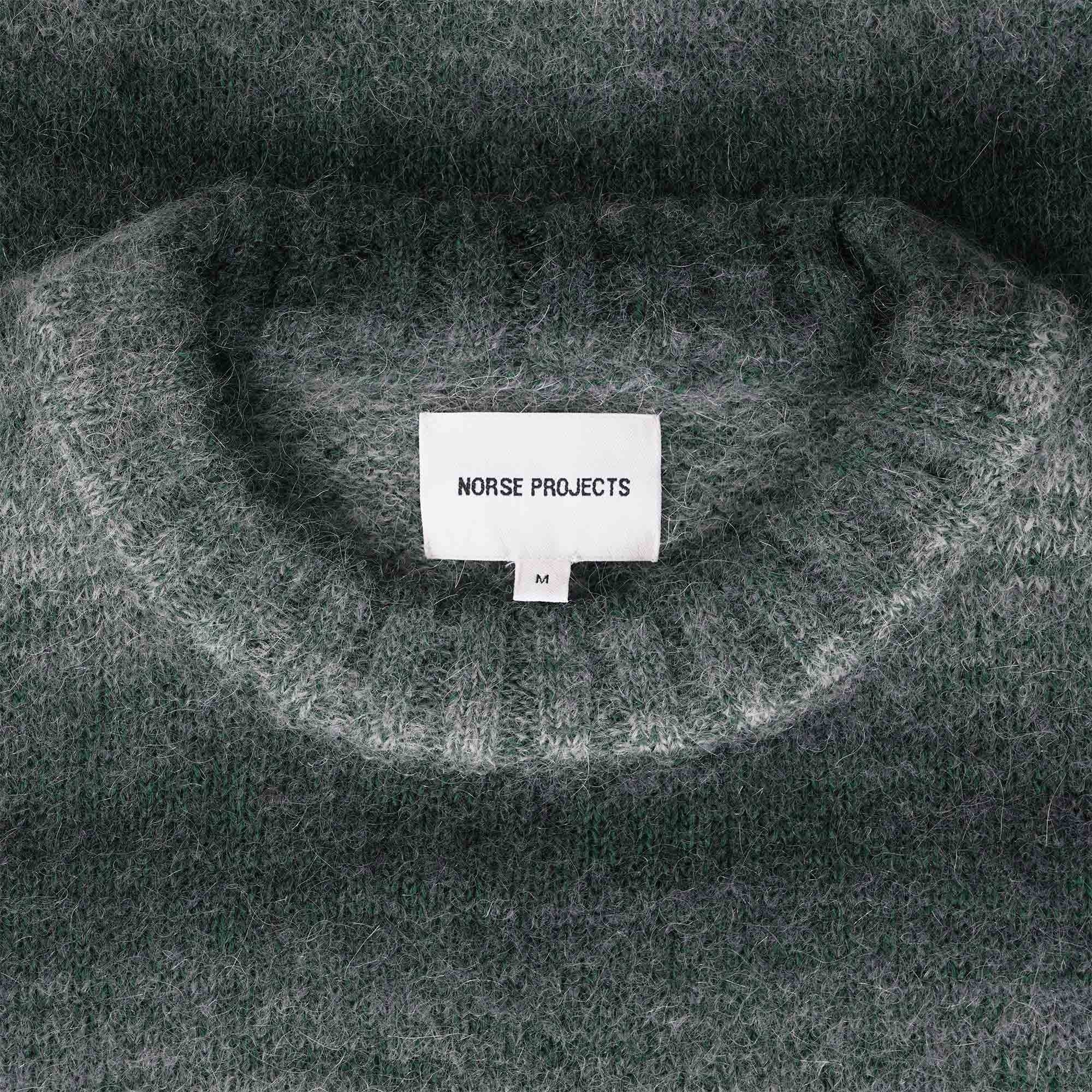 Norse Projects Sigfred Space Dye Jumper - Medium Grey
