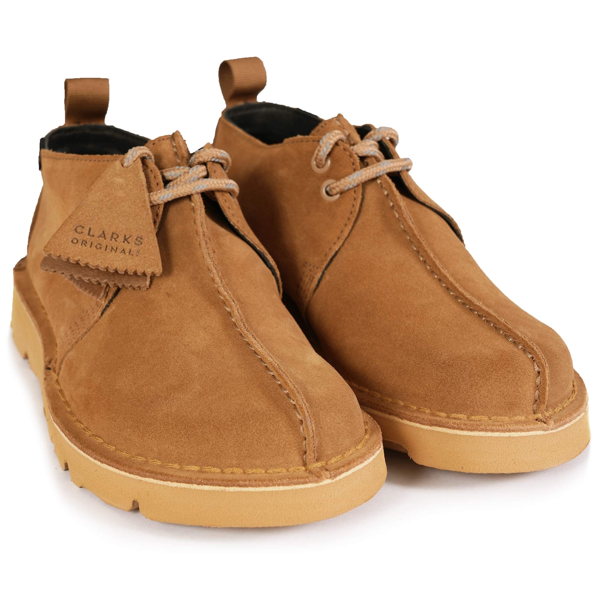 Clarks Originals Desert Trek GORE-TEX - Tan Suede – Stuarts London