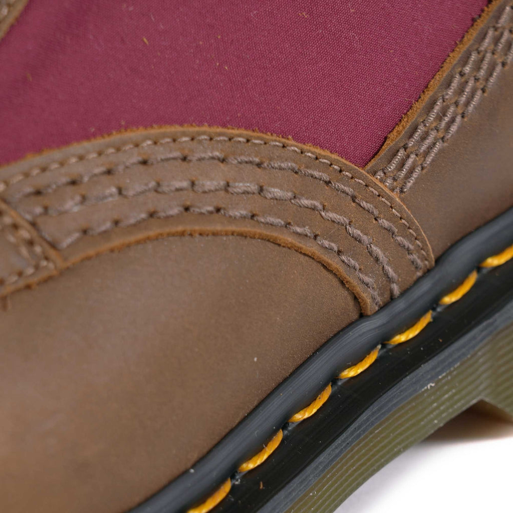 Dr. Martens Made In England 1460 Padded Panel Lace Up Boots - Brown