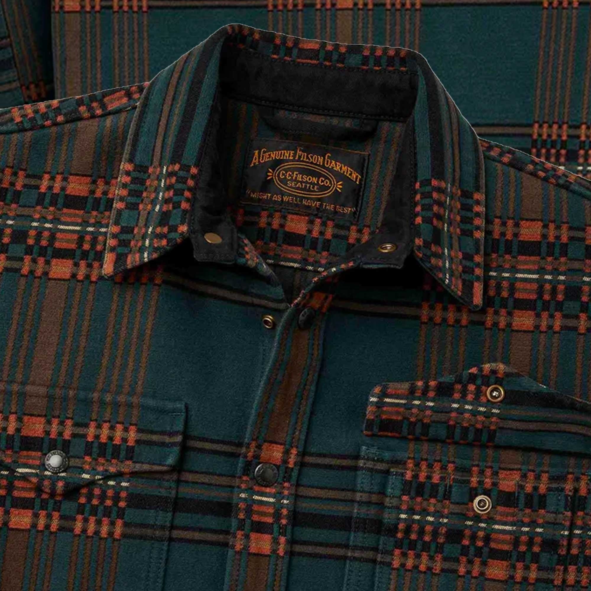 Filson Beartooth Camp Jacket - Teal