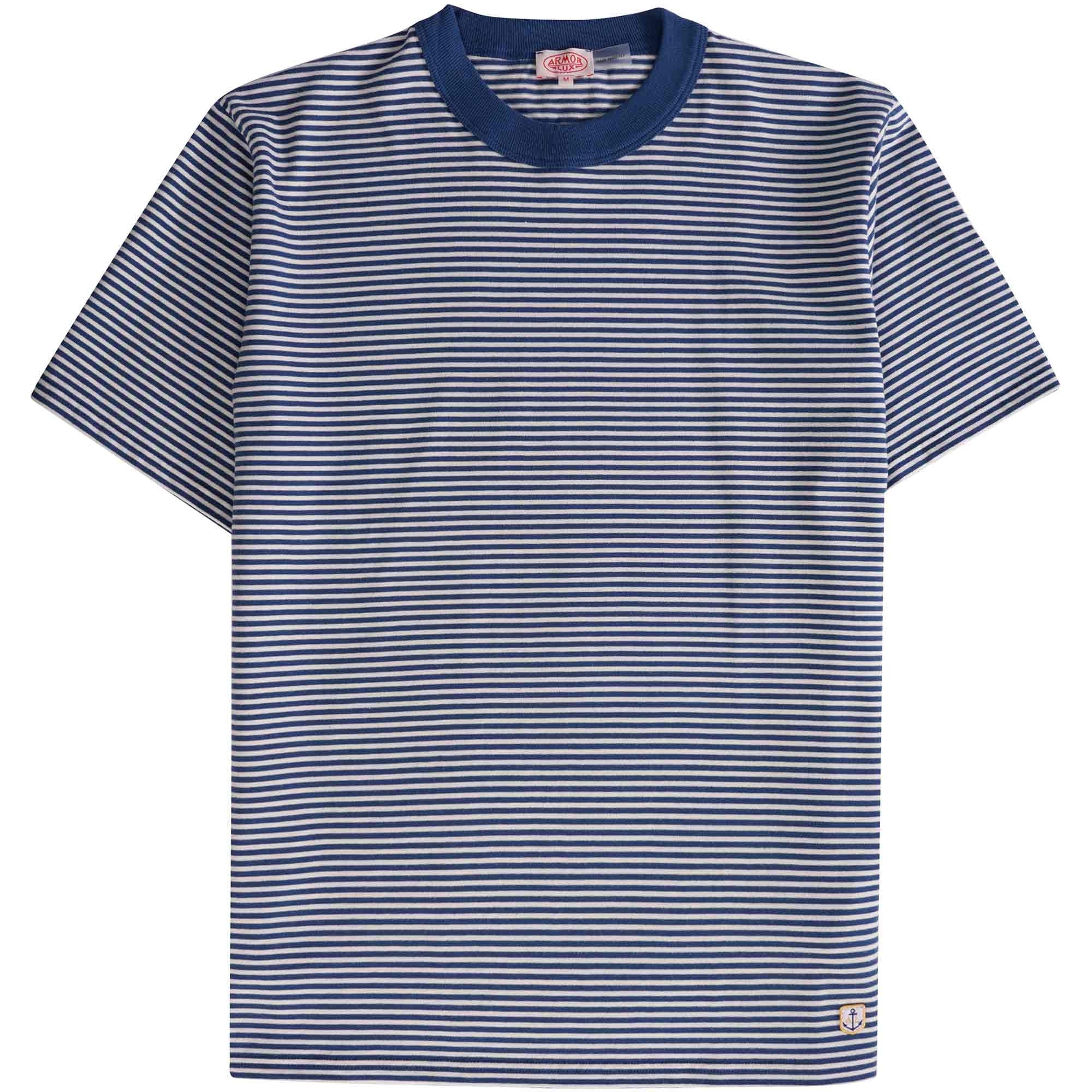Armor Lux Heritage Striped T-Shirt - Libeccio
