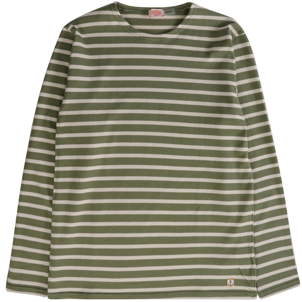 Heritage Striped T-Shirt - Military