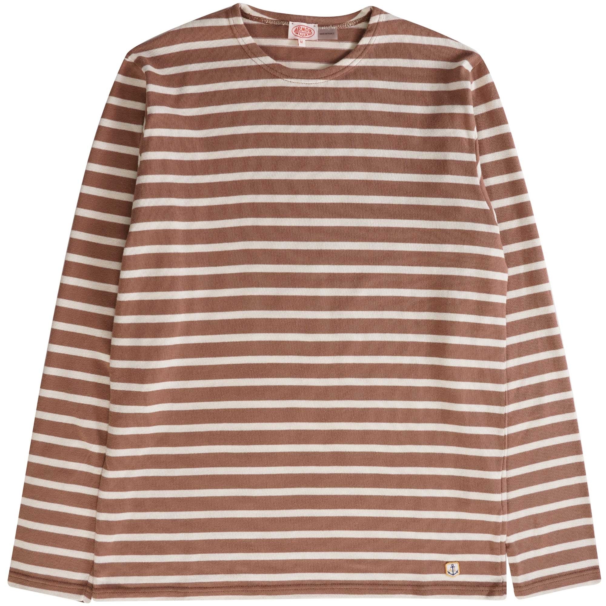 Armor Lux Heritage Striped T-Shirt - Praline
