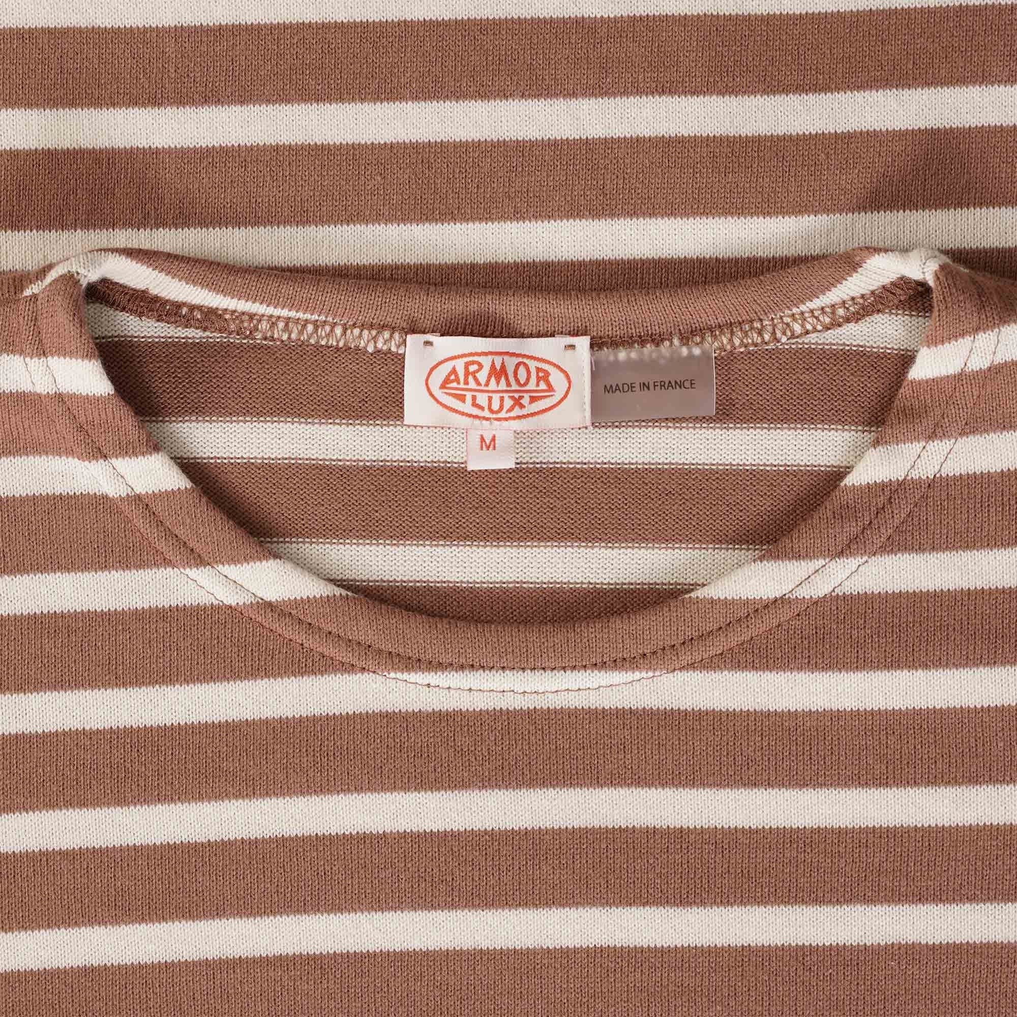 Armor Lux Heritage Striped T-Shirt - Praline