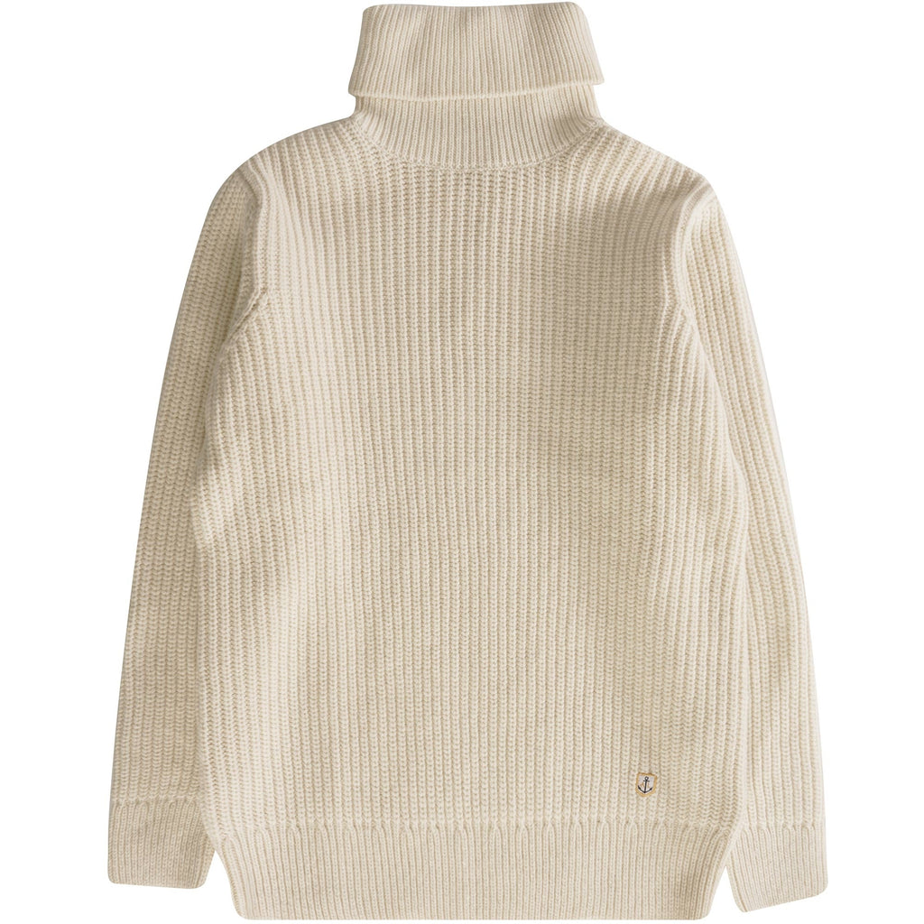 Armor Lux Turtle Neck Jumper - Natural