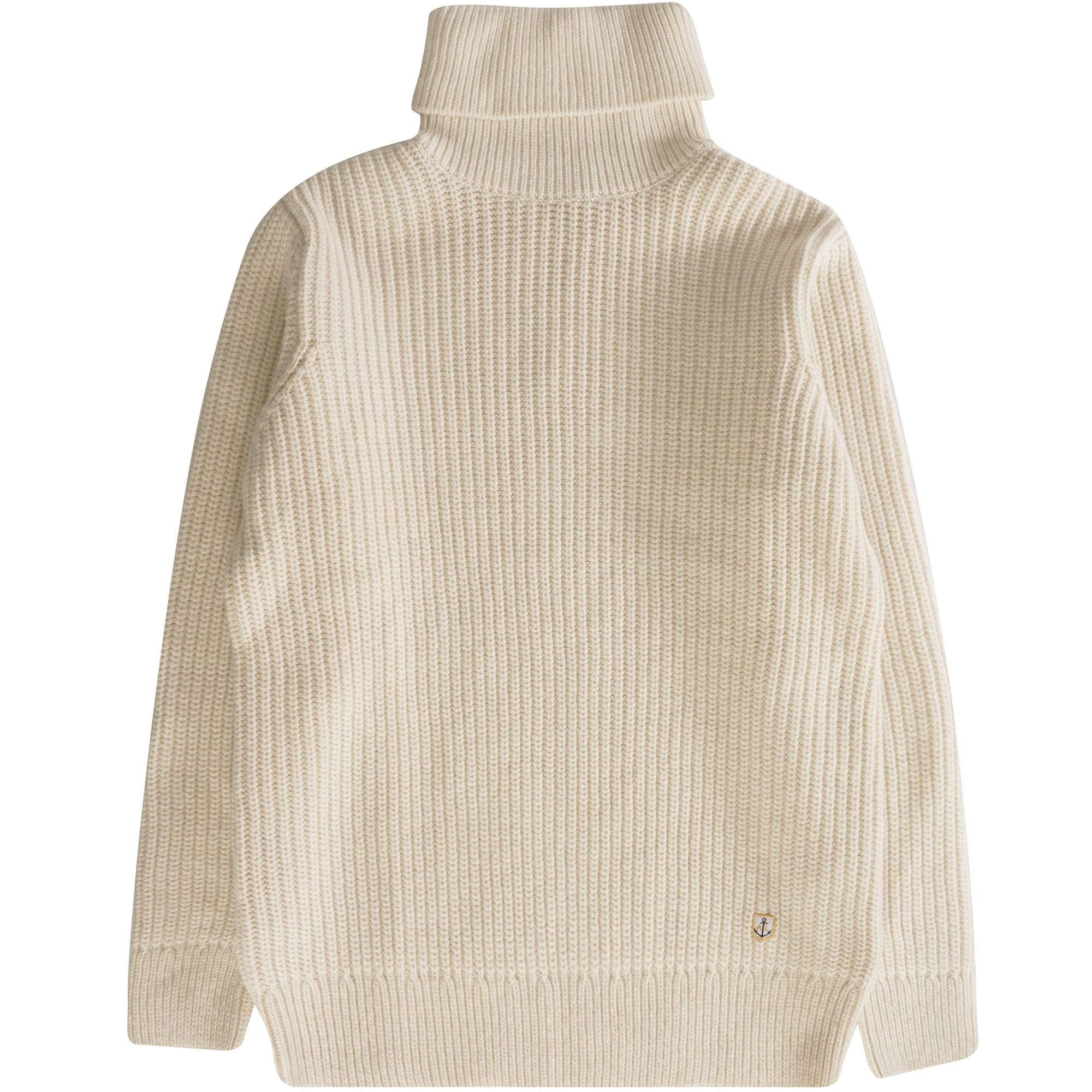 Armor Lux Turtle Neck Jumper - Natural