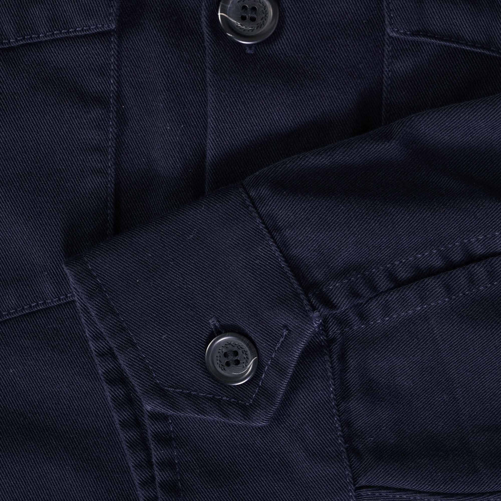 Fred Perry Twill Overshirt - Navy
