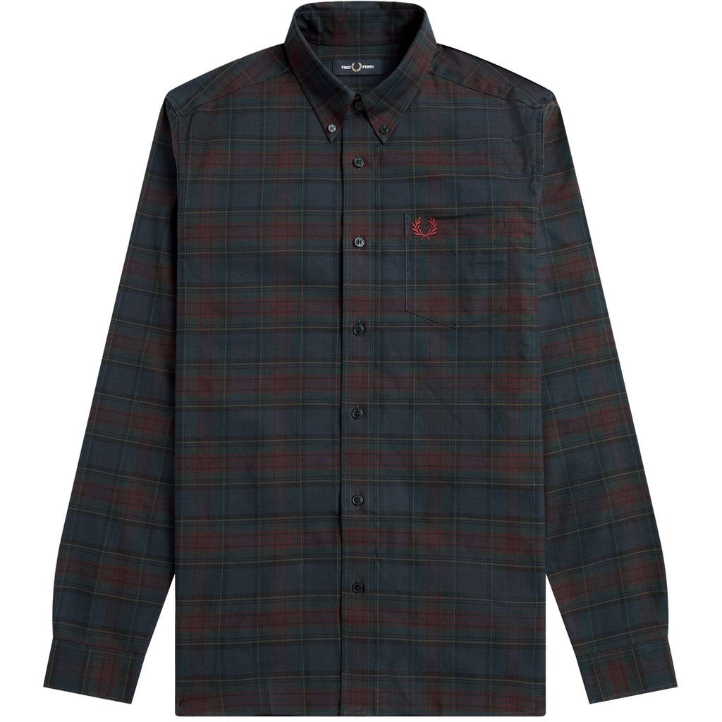 Tartan Shirt - Navy