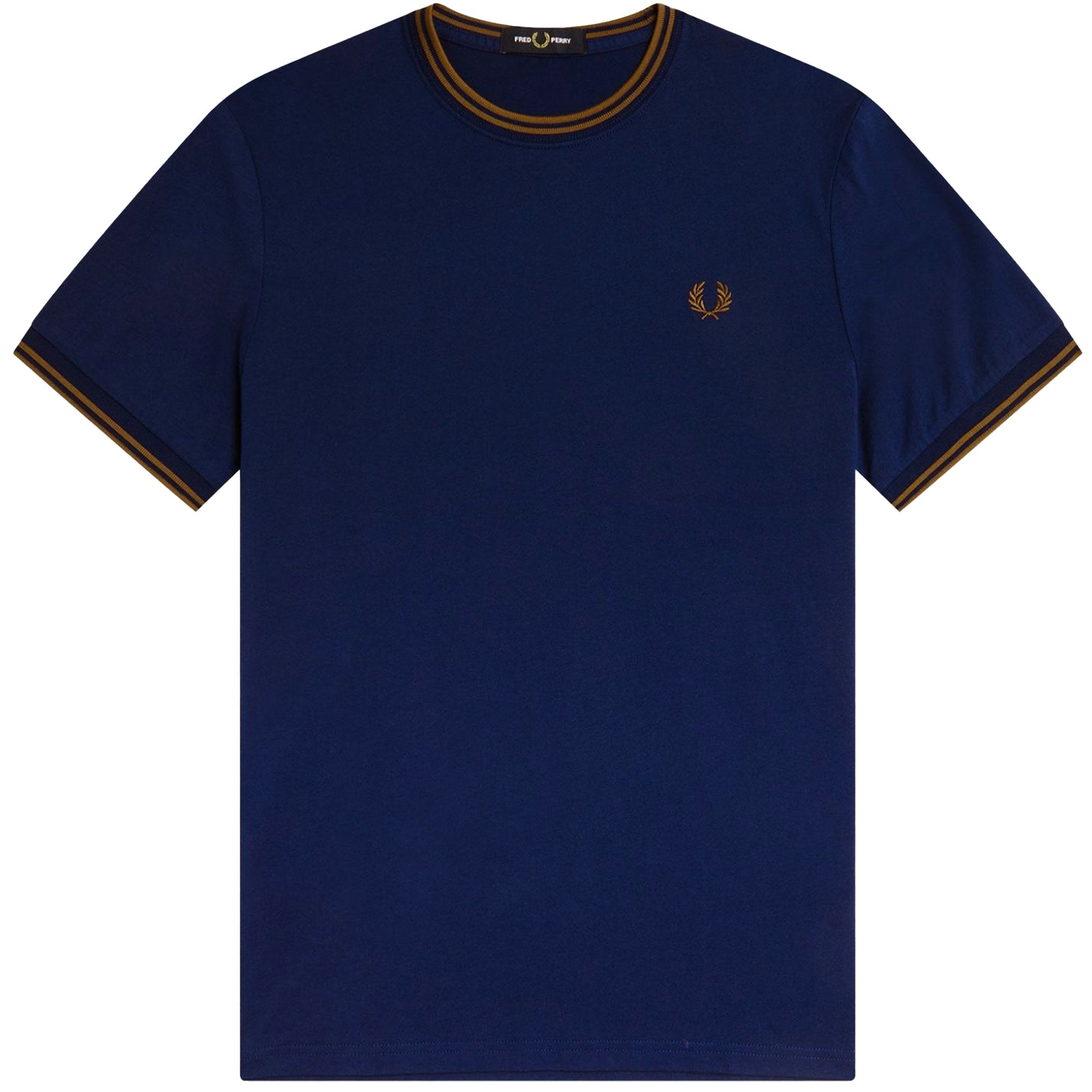 Fred Perry Twin Tipped T-Shirt - French Navy