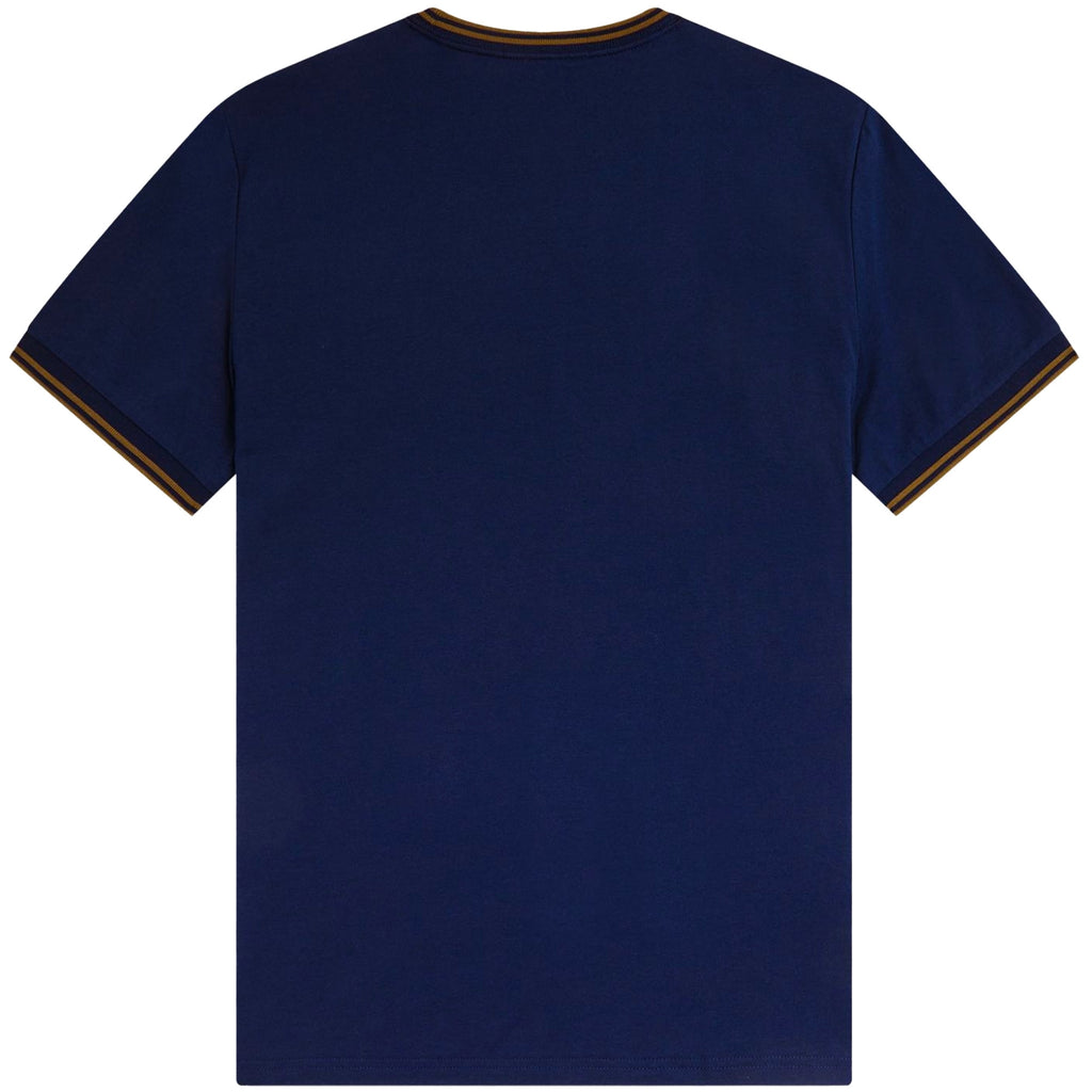 Fred Perry Twin Tipped T-Shirt - French Navy