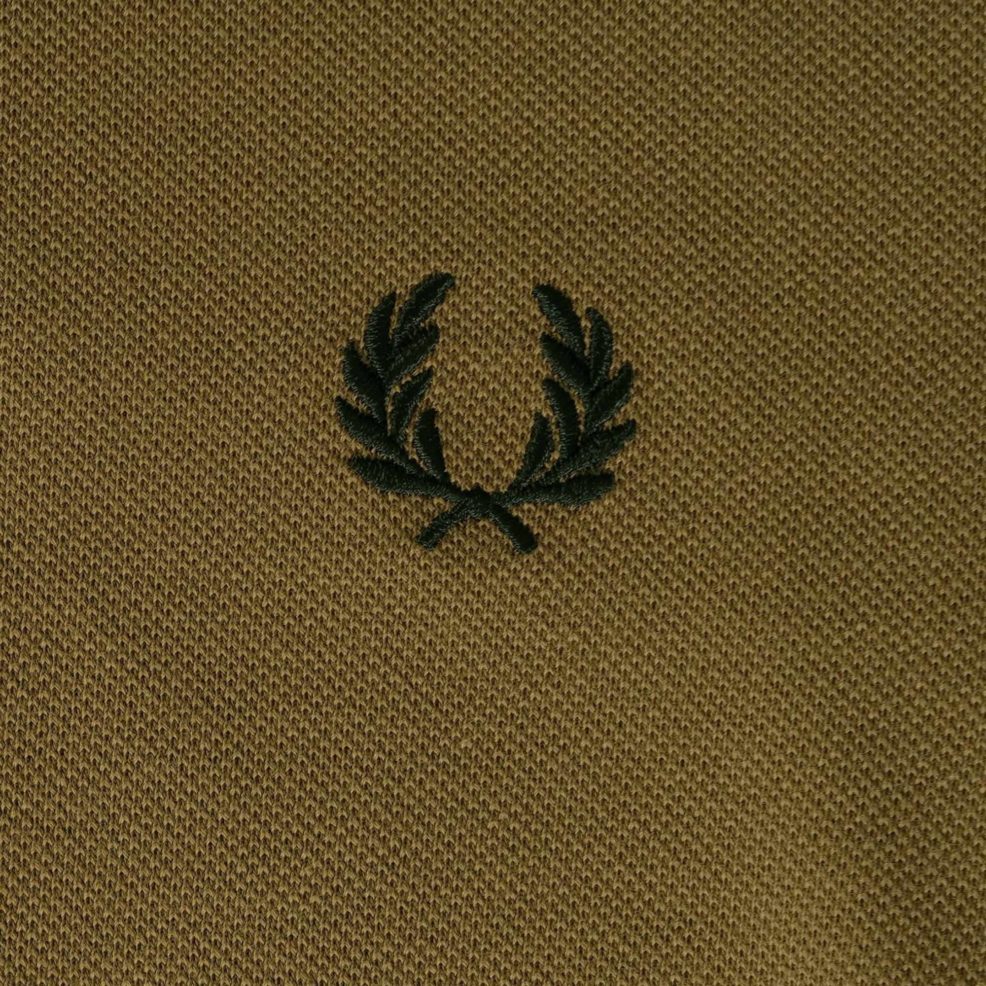 Fred Perry M3600 Twin Tipped Polo Shirt - Shaded Stone