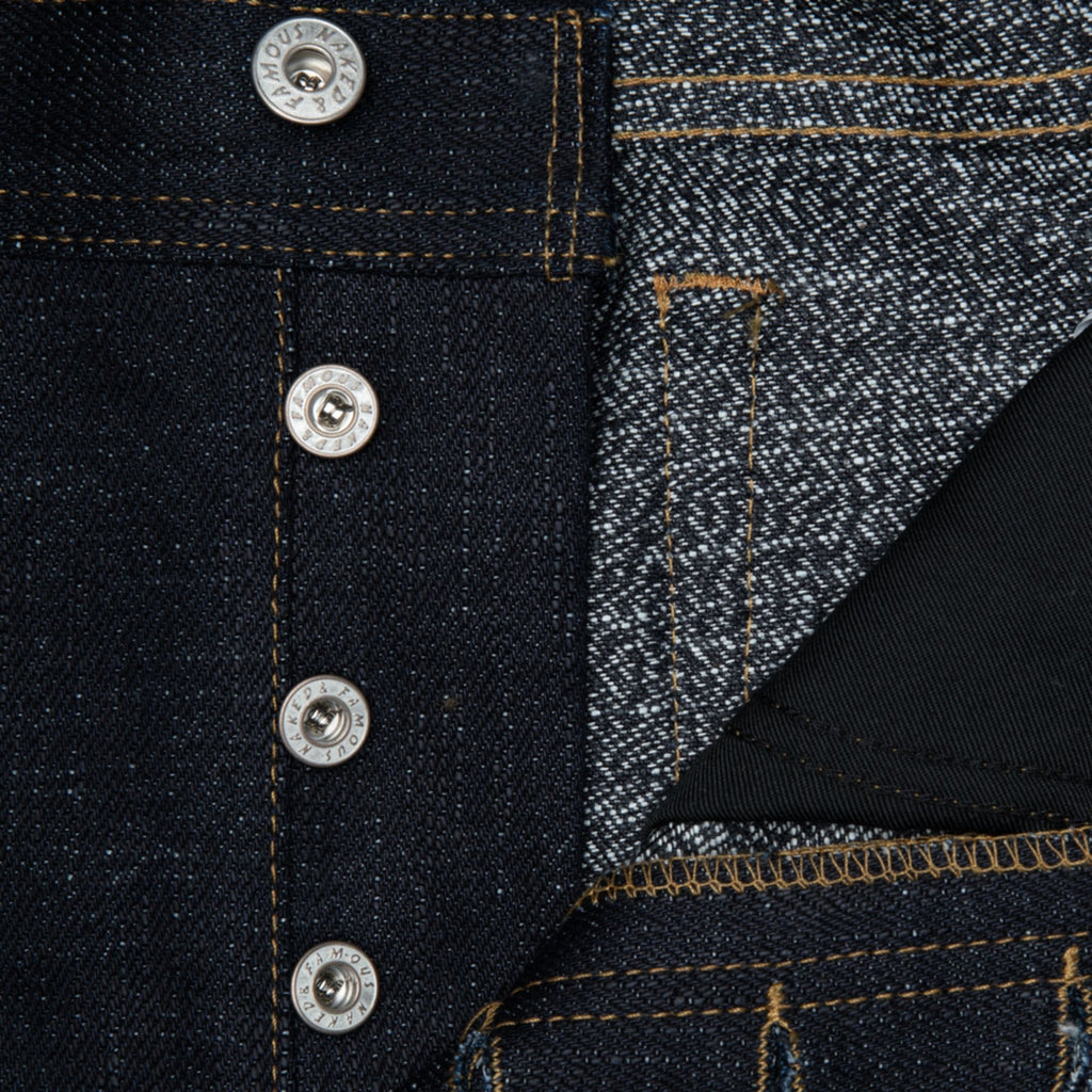 Naked and Famous Denim Weird Guy Elephant 11 Grandrelle - Indigo