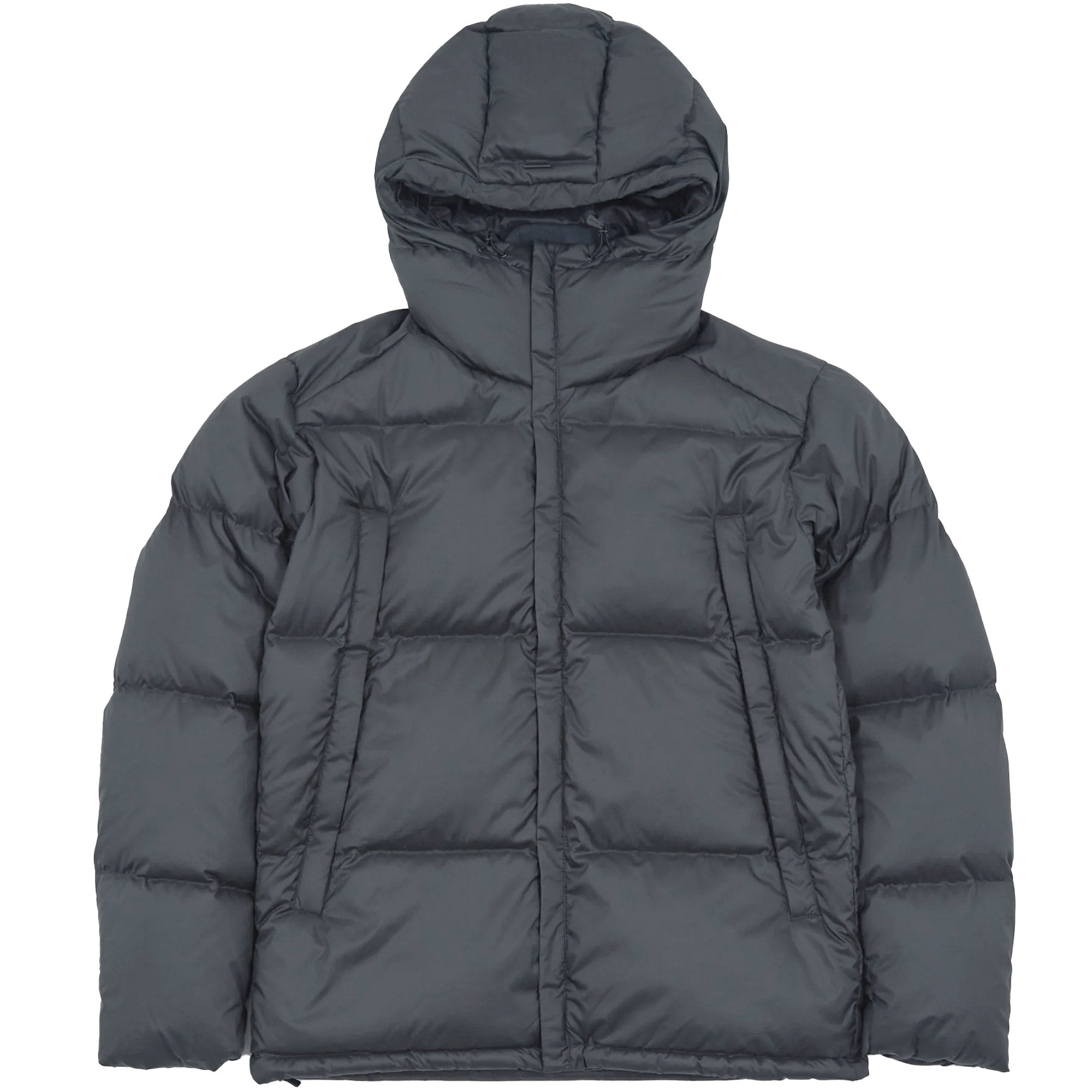 Recycled Nylon Light Down Jacket - Grey