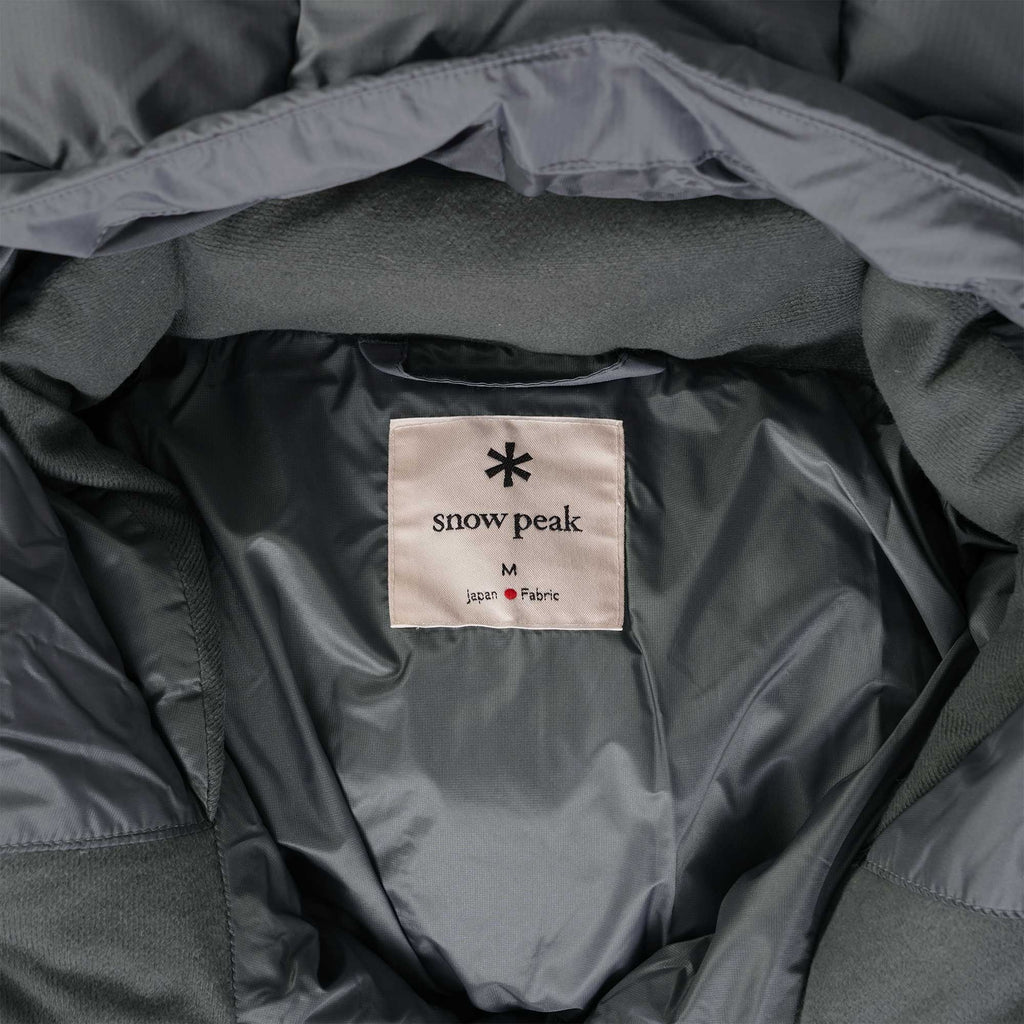Recycled Nylon Light Down Jacket - Grey