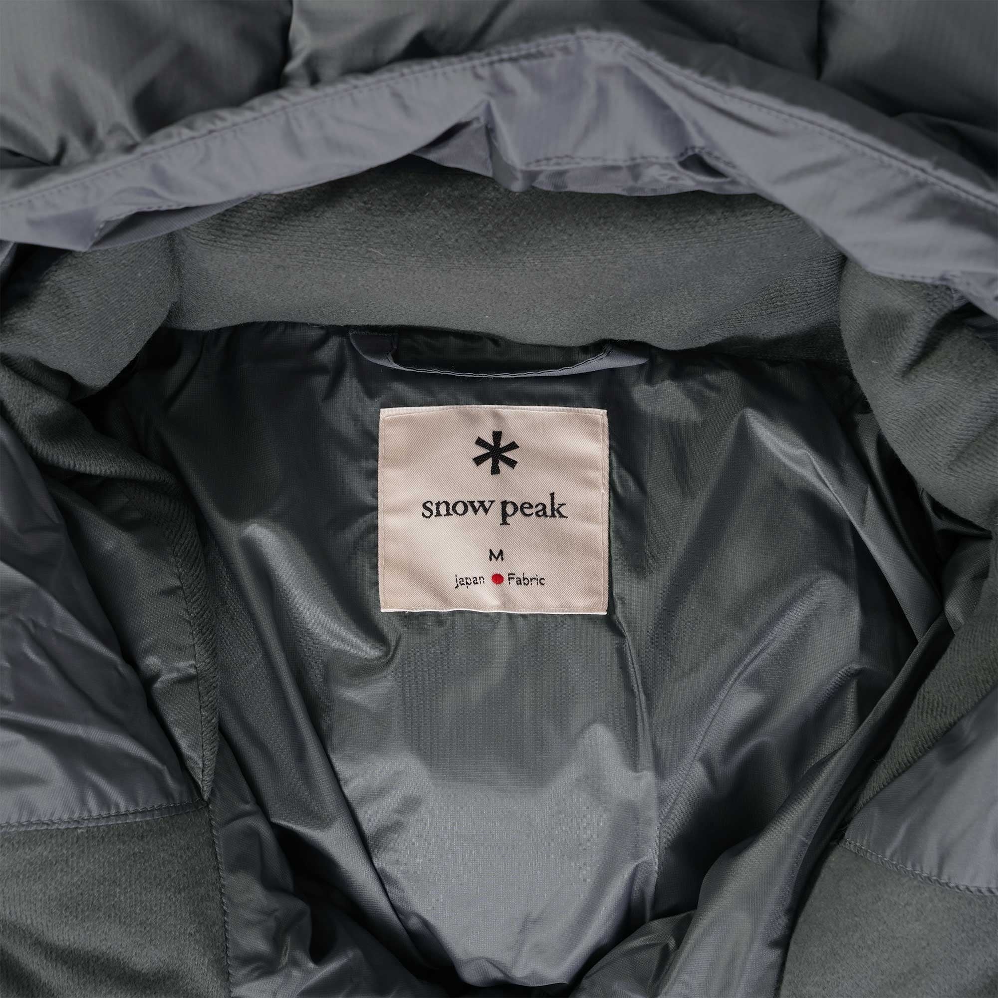 Recycled Nylon Light Down Jacket - Grey