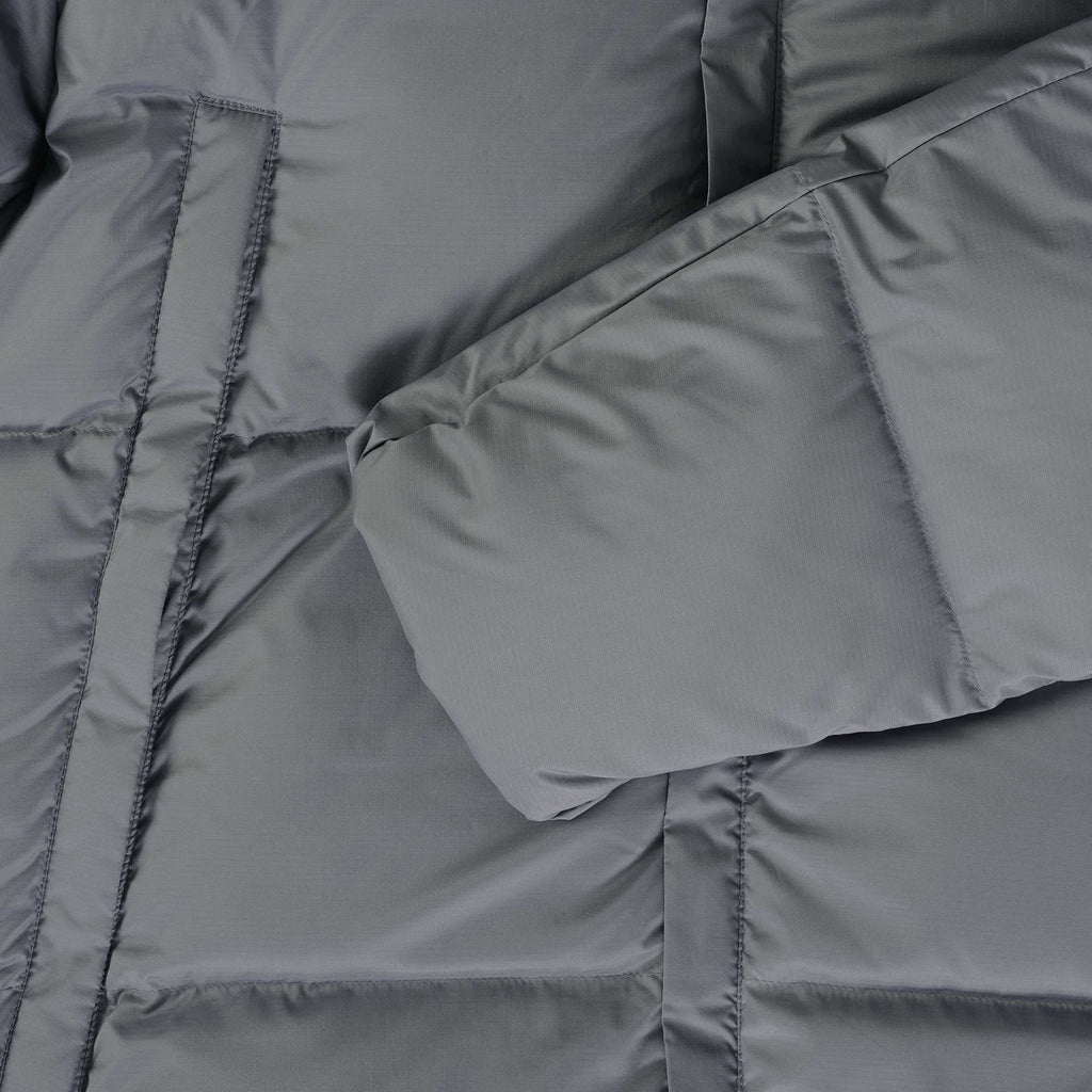 Recycled Nylon Light Down Jacket - Grey