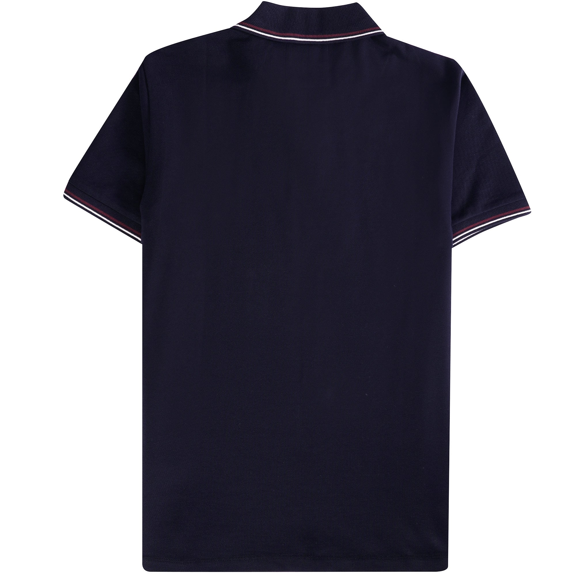 Emporio Armani Stretch piqu polo shirt - Blue Navy