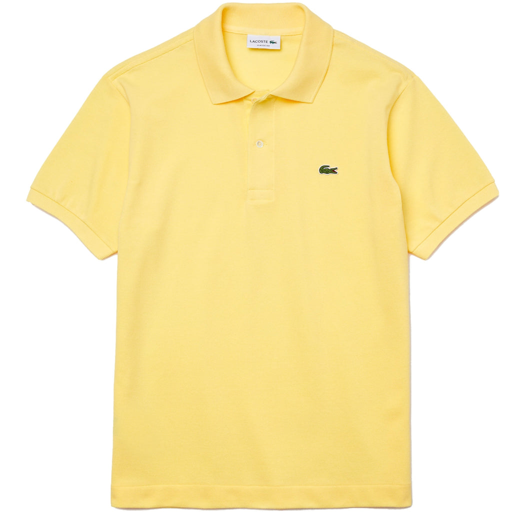 Classic Pique Polo Shirt - Lemon