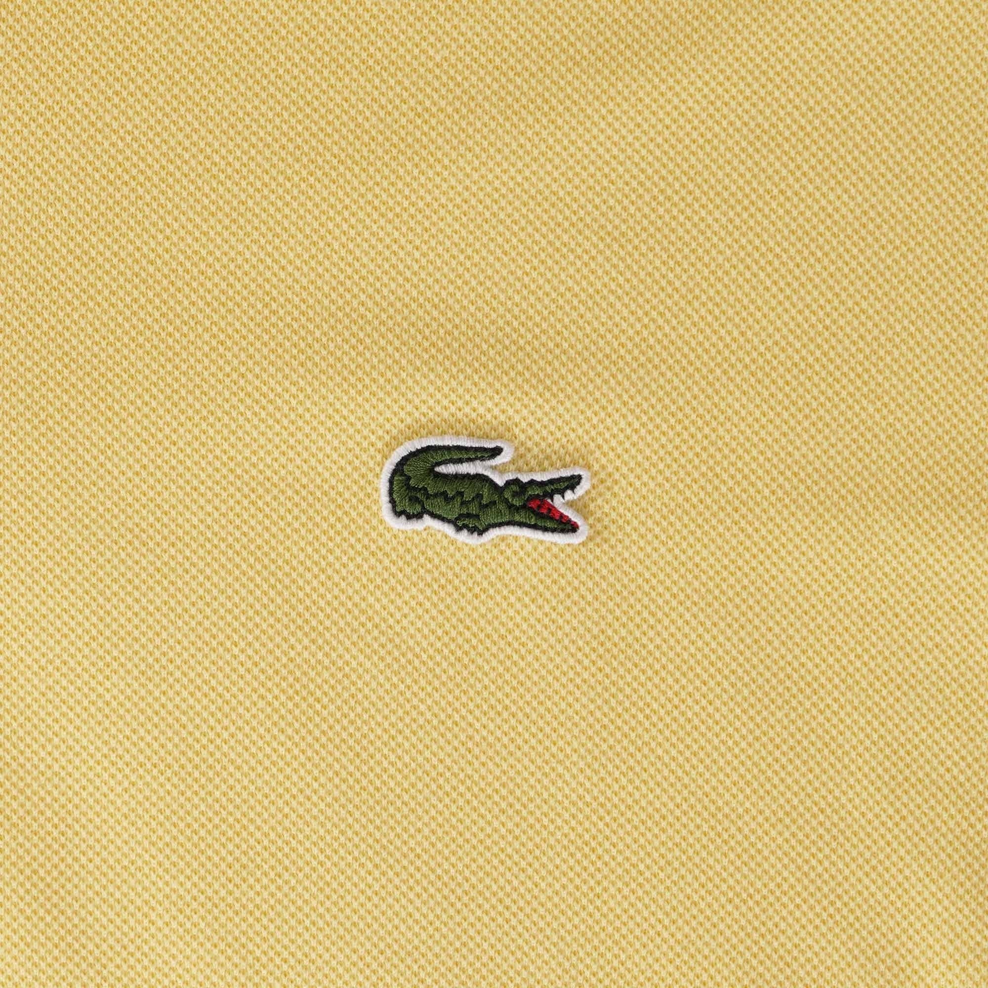 Classic Pique Polo Shirt - Lemon