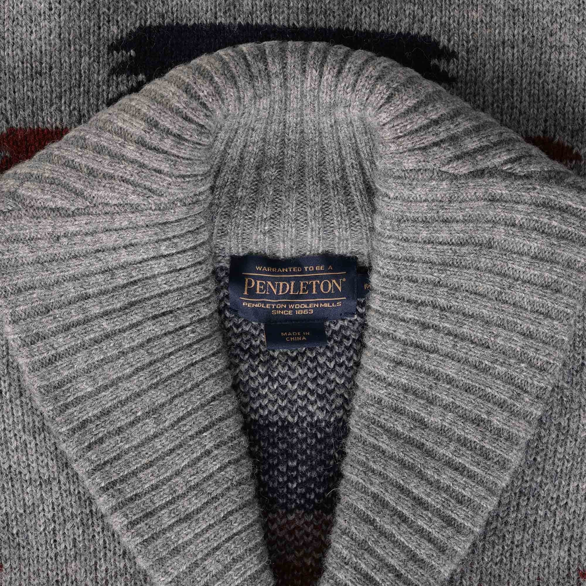 Tuscon Shetland Cardigan - Grey