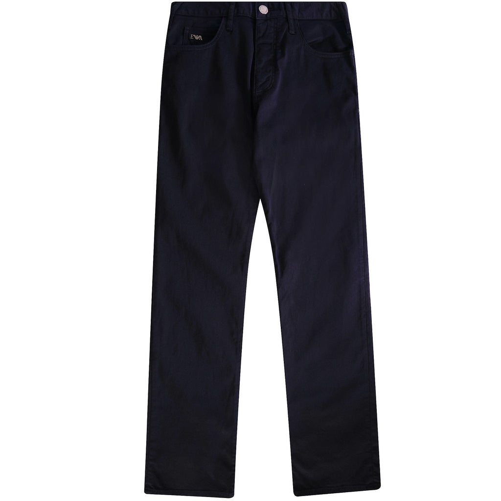 J21 Regular-Fit Stretch-Gabardine Jeans - Blu Navy